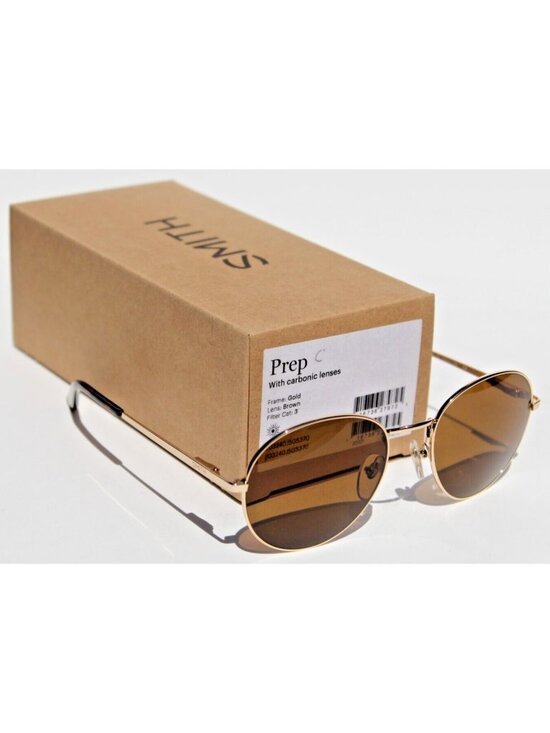 SMITH Other - SMITH OPTICS Prep Sunglasses Gold/Brown Round NEW $139